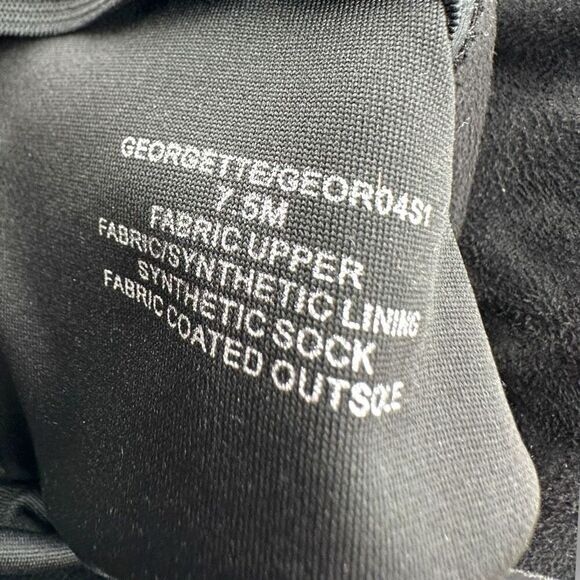 Steve Madden Womens Georgette Back Zip Over The Knee Fashion Boots Black Sz 7.5 - Picture 10 of 14